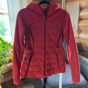 Lululemon Down for it all jacket size 6